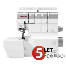 Overlock JANOME AT2000D automatické navlékání vzduchem