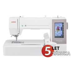 Vyšívací stroj JANOME MEMORY CRAFT 550E LE velikosti XXL