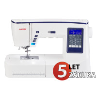 Šicí stroj JANOME SKYLINE S5 AE velikosti XL Šicí stroj JANOME SKYLINE S5 AE velikosti XL