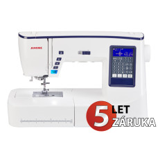 Šicí stroj JANOME SKYLINE S5 AE velikosti XL Šicí stroj JANOME SKYLINE S5 AE velikosti XL