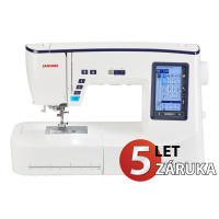 Šicí stroj JANOME SKYLINE S7 AE velikosti XL Šicí stroj JANOME SKYLINE S7 AE velikosti XL