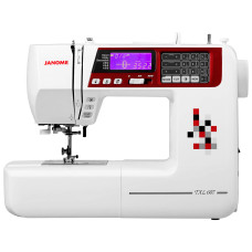 JANOME 607 TXL + přídavný stůl - rozbalené