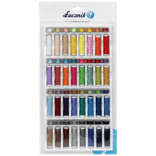 Sada 32 nití a 32 předvinutých spodních cívek Lucznik Sada 32 nití a 32 předvinutých spodních cívek Lucznik