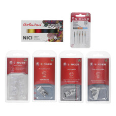 SET STRETCH SINGER - sada pro šicí stroje Singer - šití pleteniny SET STRETCH SINGER - sada pro šicí stroje Singer - šití pleteniny