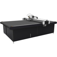 Jednovrstvý cutter na řezání textilu s pásovým dopravníkem Texi XYZ 2517 Jednovrstvý cutter na řezání textilu s pásovým dopravníkem Texi XYZ 2517