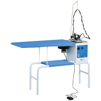 BATTISTELLA VULCANO RECTANGULAR žehlící prkno 112x58cm, s vyvíječem 3,8 litrů a žehličkou