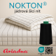 Polyester/bavlna jádrová příze, glacé, robustní nit Nokton