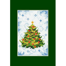 Sestava blahopřání s vyšíváním křižkovým stehem - č. 0011 Sestava blahopřání s vyšíváním křižkovým stehem - č. 0011