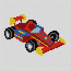 Sestava pro vyšívání křížkovým stehem Malwina 15x15cm - č. 1019 Sestava pro vyšívání křížkovým stehem Malwina 15x15cm - č. 1019