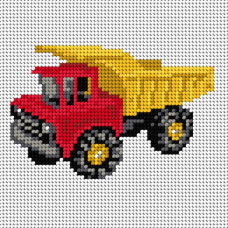 Sestava pro vyšívání křížkovým stehem Malwina 15x15cm - č. 1020 Sestava pro vyšívání křížkovým stehem Malwina 15x15cm - č. 1020