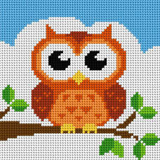 Sestava pro vyšívání křížkovým stehem Malwina 15x15cm - č. 1026 Sestava pro vyšívání křížkovým stehem Malwina 15x15cm - č. 1026