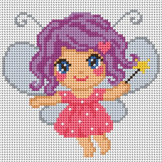 Sestava pro vyšívání křížkovým stehem Malwina 15x15cm - č. 1029 Sestava pro vyšívání křížkovým stehem Malwina 15x15cm - č. 1029