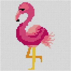 Sestava pro vyšívání křížkovým stehem Malwina 15x15cm - č. 1044 Sestava pro vyšívání křížkovým stehem Malwina 15x15cm - č. 1044