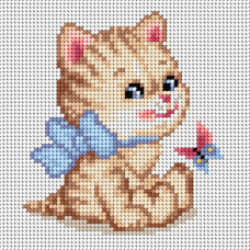 Sestava pro vyšívání křížkovým stehem Malwina 15x15cm - č. 1050 Sestava pro vyšívání křížkovým stehem Malwina 15x15cm - č. 1050