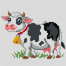 Sestava pro vyšívání křížkovým stehem Malwina 15x15cm - č. 1052 Sestava pro vyšívání křížkovým stehem Malwina 15x15cm - č. 1052