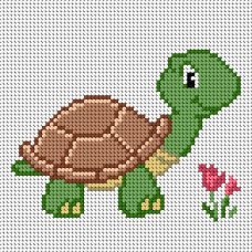 Sestava pro vyšívání křížkovým stehem Malwina 15x15cm - č. 1056 Sestava pro vyšívání křížkovým stehem Malwina 15x15cm - č. 1056