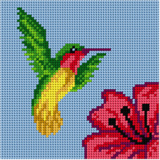 Sestava pro vyšívání křížkovým stehem Malwina 15x15cm - č. 1061 Sestava pro vyšívání křížkovým stehem Malwina 15x15cm - č. 1061