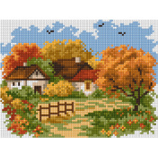 Sestava pro vyšívání křížkovým stehem Malwina 15x20cm - č. 2028 Sestava pro vyšívání křížkovým stehem Malwina 15x20cm - č. 2028