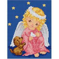 Sestava pro vyšívání křížkovým stehem Malwina 18x24cm - č. 5017 Sestava pro vyšívání křížkovým stehem Malwina 18x24cm - č. 5017