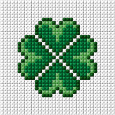 Sestava pro vyšívání křížkovým stehem Malwina 8x8cm - č. 0107 Sestava pro vyšívání křížkovým stehem Malwina 8x8cm - č. 0107