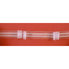 Záclonovka, dvojité řasení Ariadna, 50 mm, 50 m - 0120 Záclonovka, dvojité řasení Ariadna, 50 mm, 50 m - 0120