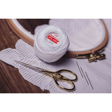 Vyšívací příze Atlasek 30 20x4 10 g - 0400 Vyšívací příze Atlasek 30 20x4 10 g - 0400