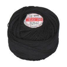 Příze pro frivolitky Ada 10 50 g - 0099 Příze pro frivolitky Ada 10 50 g - 0099