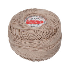 Příze pro frivolitky Ada 5 50 g - 0404 Příze pro frivolitky Ada 5 50 g - 0404
