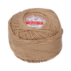Příze pro frivolitky Ada 5 50 g - 0407 Příze pro frivolitky Ada 5 50 g - 0407