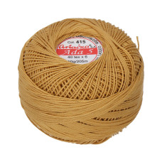 Příze pro frivolitky Ada 5 50 g - 0415 Příze pro frivolitky Ada 5 50 g - 0415