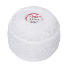 Pletací příze Aria 5 100 g - 0400 Pletací příze Aria 5 100 g - 0400