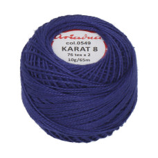 Háčkovací příze Karat 8 10 g - 1625