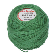 Háčkovací příze Karat 8 10 g - 1681