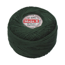 Háčkovací příze Maja 8 50 g - 0365 Háčkovací příze Maja 8 50 g - 0365