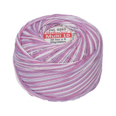 Vícebarevná příze Multi 10 50 g - 0203