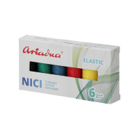 Sestava elastických nití Artyn Flex 120/180 m - 6 barev (Elastic Sport) Sestava elastických nití Artyn Flex 120/180 m - 6 barev (Elastic Sport)