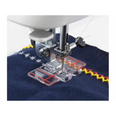 Bordurovací patka s pravítkem pro šicí stroje Bordurovací patka s pravítkem pro šicí stroje