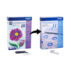 Upgrade vyšívacího programu Brother PE-Design 10 na PE-Design 11