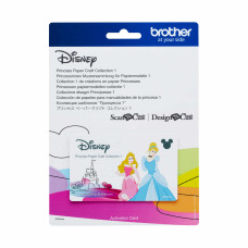Karta se vzory Disney Princess 1 pro plotry Brother