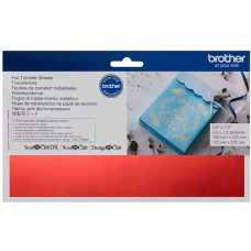 Kovová fólie červená pro plotry Brother