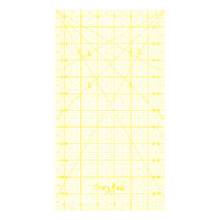 Rastrové pravítko 6.5"x12" E6512-YW žluté