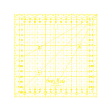 Rastrové pravítko 16x16cm M1616-YW žluté