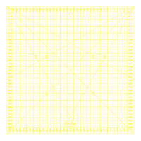 Rastrové pravítko 38x38cm M3838-YW žluté