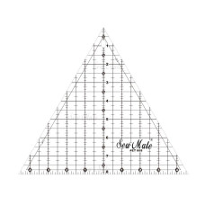 Rastrové pravítko na patchwork 9.25"x8" ET608-BK černé