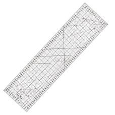 Rastrové pravítko na patchwork 16x60cm M1660-BK černé Rastrové pravítko na patchwork 16x60cm M1660-BK černé