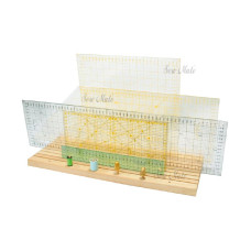 Dřevěný stojan na pravítka DW-WR01 Dřevěný stojan na pravítka DW-WR01