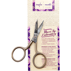 Nůžky Inspira vystřihovací 4" pro složité výšivkové vzory Nůžky Inspira vystřihovací 4" pro složité výšivkové vzory