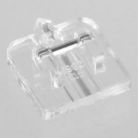 Patka na skrytý zip průhledná pro Husqvarnu 413286545N Patka na skrytý zip průhledná pro Husqvarnu 413286545N