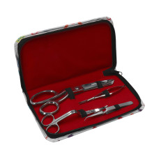 Sada 3 nůžek a pinzety v pouzdře Husqvarna Sada 3 nůžek a pinzety v pouzdře Husqvarna