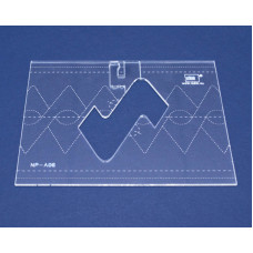 Quiltovací pravítko bordura uzly NP-A06 Quiltovací pravítko bordura uzly NP-A06